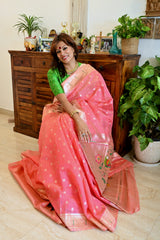 Tissue Silk Paithani Saree