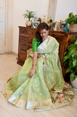 Tissue Paithani Silk Saree